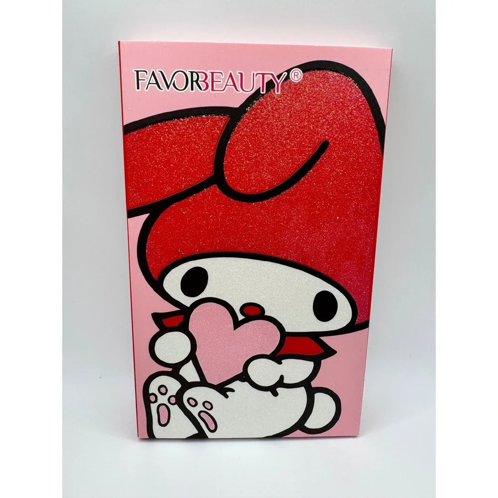 Favor Beauty My Melody Eyeshadow Palette 18 Shades Glitter Matte ES6394 New